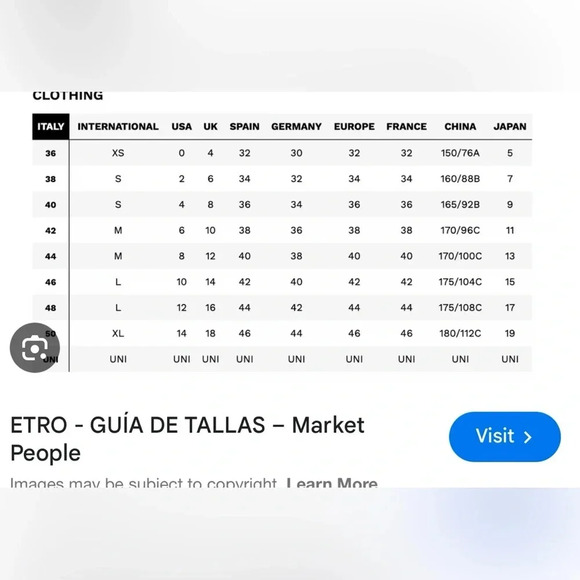 Etro Milano Cashmere / Silk Blend Sweater size medium 44 - Picture 10 of 10